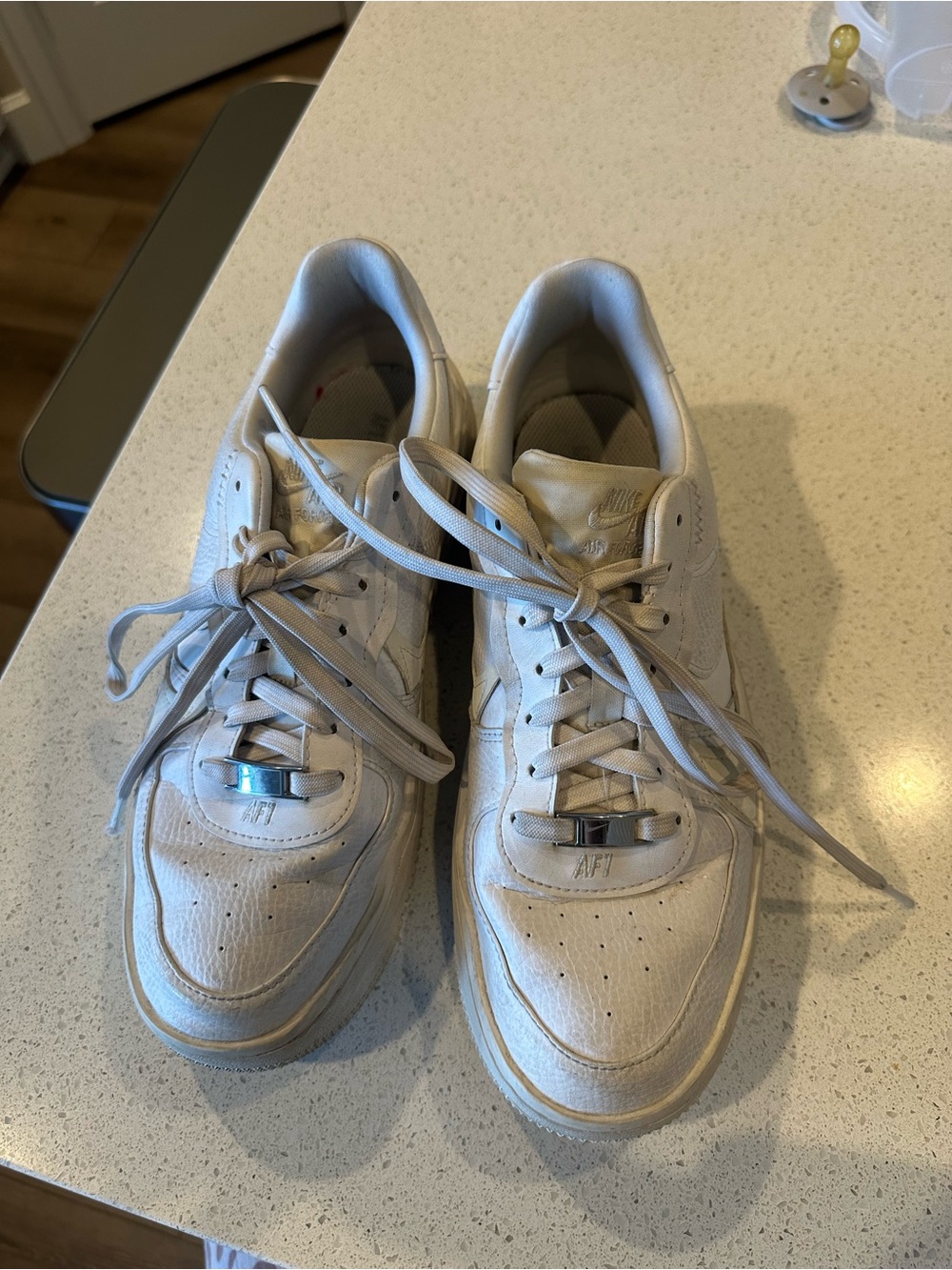 Nike women’s Air Force 1 Low Sneakers - Off-White/Cream